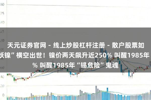 天元证券官网 - 线上炒股杠杆注册 - 散户股票如何配资开户 “妖镍”横空出世！镍价两天飙升近250% 叫醒1985年“锡危险”鬼魂